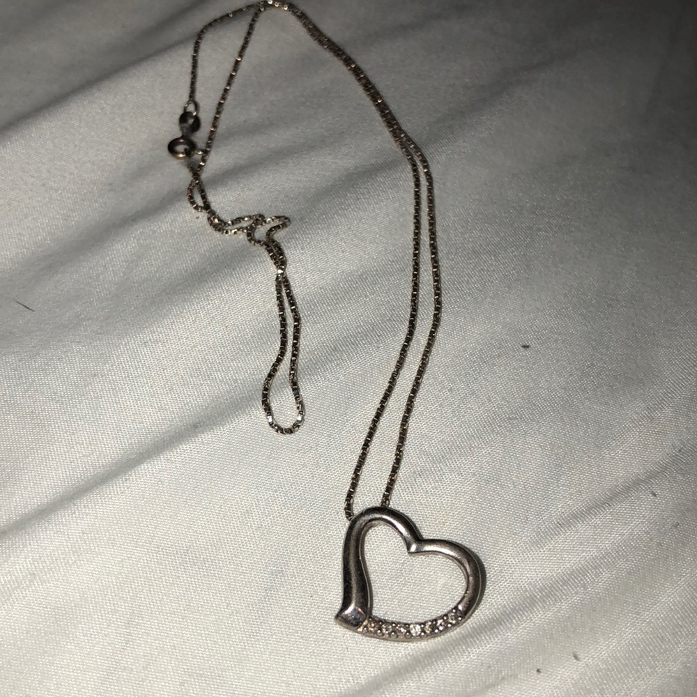 womens heart necklace